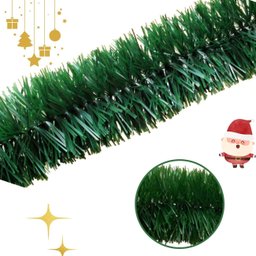 Festao de Natal 2m X 9cm 6 Fitas Opaco Verde | Jlt30:verde - 1