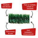 Ver imagem 3 de Festao de Natal 2m x 9cm 6 Fitas Opaco Verde | JLT30:Verde