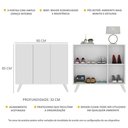 Ver imagem 3 de Sapateira Retrô 3 Portas Nina Multimóveis V6018