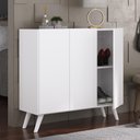 Ver imagem 2 de Sapateira Retrô 3 Portas Nina Multimóveis V6018