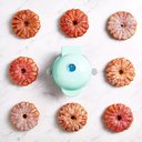 Ver imagem 7 de Mini Máquina Hyllus Mini Bundt Cake Maker Bolos 110v Azul
