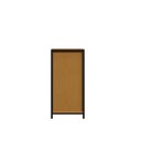 Ver imagem 4 de Cômoda 4 Gavetas 65cm x 99cm Sevilha Marrom/Preto/Nature/Off White