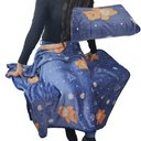 Ver imagem 1 de Manta Mantinha Infantil Cobertor Toque Macio Aveludado Urso