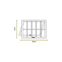 Ver imagem 5 de Vitro Maxim Ar com Grade Preto 40x80 Linha 25 Jade