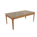 Ver imagem 1 de Mesa de Sala Jantar Mira sem Porta Madeira Maciça Tamanho 160cm Bronze Kappesberg