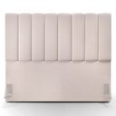 Ver imagem 4 de Kit Cabeceira Cama Box Casal 140cm e Calçadeira Recamier Baú Dália Dália W01 Linho Cru - Lyam