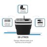 Caixa Térmica Cooler 28 Litros Soprano Preto Praia Verão Sol - 3
