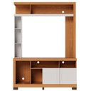 Ver imagem 4 de Estante Painel para TV 50 pol 136cm Efraim C04 Freijó Off White Matte - Lyam Decor