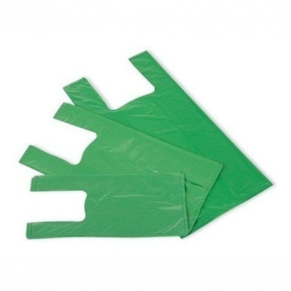 Sacola Reciclada 40 X 50 Verde Pacote com 5 Kg - 4