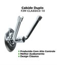 Ver imagem 3 de Cabide Duplo 2 Ganchos Em Metal Gancho Fixo Parede