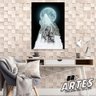 Quadro Lobos Family Br Artes Pequeno 60x40 - 2