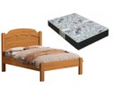 Ver imagem 3 de Cama Casal Lais 100% Mdf para Colchão -super Reforçada - Basoto C/ Colchão Gazin D23:nature