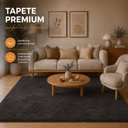 Ver imagem 2 de Tapete para Sala Milano Soft Minério Antiderrapante:1.50 x 2.00