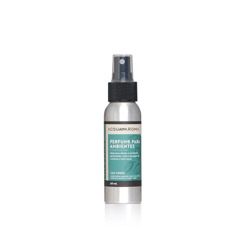 Perfume de Ambiente Chá Verde, 60ml, Acqua Aroma