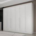 Ver mais imagens de Guarda Roupa Casal Bragança 6 Portas 6 Gavetas Neve – Novo Horizonte