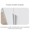 Ver imagem 4 de Guarda Roupa Casal Bragança 6 Portas 6 Gavetas Neve – Novo Horizonte