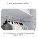 Ver imagem 3 de Guarda Roupa Casal Bragança 6 Portas 6 Gavetas Neve – Novo Horizonte