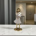 Ver imagem 2 de Escultura Decorativa Familia 23 Cm Espressione