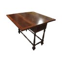 Ver imagem 4 de Mesa Auxiliar Dobrável - 80x46x100 / 80x101x100cm Prime Home Decor Clássico