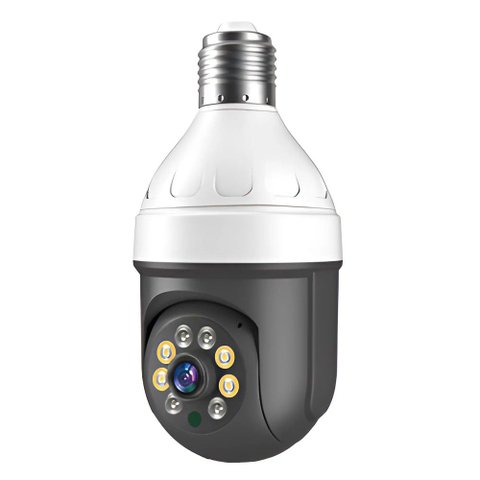 Câmera de Segurança Satellite a-CAM8102 2MP Wi-Fi Visão Noturna Detecção de Movimento Branco 1080P V