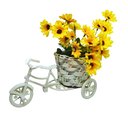 Ver imagem 1 de Bicicleta Média c/ Flor Girassol Artificial