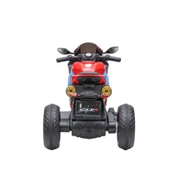 Moto Elétrica Infantil Esportiva Triciclo 6v Vermelha com Luz de Led e Música - 3