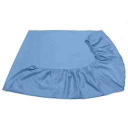 Lençol Avulso Buettner Solteiro King Percal 150 Fios Casual Color com Elástico Azul Mariner - 3