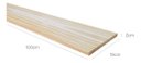 Ver imagem 2 de Kit 3 Tábuas de Pinus 100cm x 19cm x 2cm Prateleira de Madeira