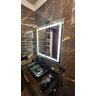 Espelho Iluminado 100x70 Led 3 Tons Inteligente Botão Touch Bluetooth Caixas Som Toca Musica - 3