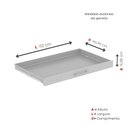 Ver imagem 7 de Mapoteca 10 Gavetas 120,4cm x 122,3cm Aço Cinza/Preto