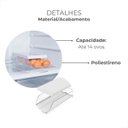 Ver imagem 4 de Porta Ovos Ps Branco 14 Unidades 33x15x7.5 Cm