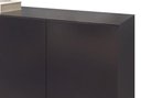 Ver imagem 4 de Buffet Aparador 3 Portas MDF com Pés de Madeira Ares Preto