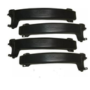 Ver imagem 1 de Kit Protecao de Cremalheira Menegotti Plastico Preto 400l Rental/prof/pr