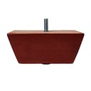 Ver imagem 4 de Kit 2 Pés de Madeira Retangular para Sofá Poltrona 5cm - Monari Design