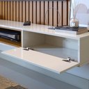 Ver imagem 4 de Home Ripado Loft 1.8 Nature Off White 78180 Imcal