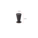 Ver imagem 2 de Kit C/ 12 Puxador Tulipa Ponto Puxadores de Gaveta Armario Colonial: Bronze