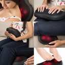 Ver mais imagens de Massageador Tipo Almofada Shiatsu Corpo Todo C/infravermelho Almofada