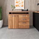 Ver imagem 1 de Armário Escritório Extensível 90cm a 172cm 1 Porta 3 Gav. F5