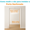 Ver imagem 6 de Porta Sanfonada Pvc 1,46m Mogno