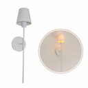 Ver imagem 1 de Arandela Torch Branca C/ Cúpula Branca P/ E27 Bulbo Spotline St2930