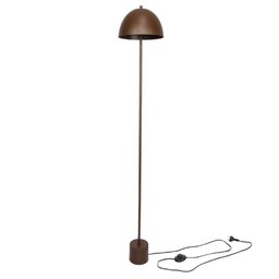 Luminária de Piso Abajur Chão Komaco Slim Marrom Cortem - 1