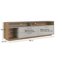 Ver imagem 4 de Rack para Tv 75 Polegadas com Iluminação Led Reims Sala de Estar