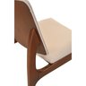 Cadeira Berlim com Braço Madeira Maciça Castanho - 8