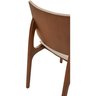 Cadeira Berlim com Braço Madeira Maciça Castanho - 7