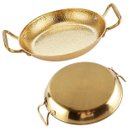 Ver imagem 1 de Panela Pergaminho Paella Dourada Aço Inoxidável Cor Dourado