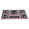 Cooktop 5bocas Tripla Chama 127/220v Marmo Rosa - 1
