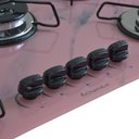 Ver imagem 3 de Cooktop 5bocas Tripla Chama 127/220v Marmo Rosa