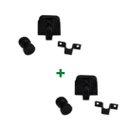 Ver imagem 1 de Kit janela blindex de correr com 4 folhas - Preto