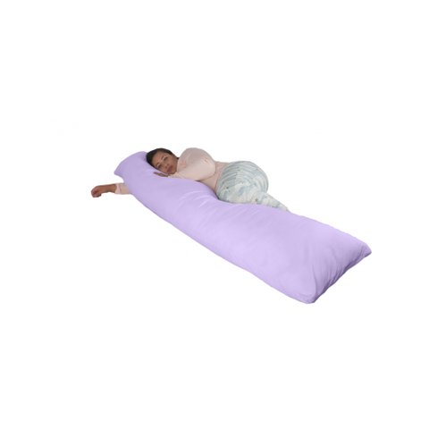 Fronha Para Travesseiro Xuxão De Corpo 200x48cm C/ziper - Lilás