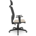 Ver imagem 2 de Cadeira Brizza com Apoio 3d Pp Backplax Plaxmetal - Poliéster Fendi